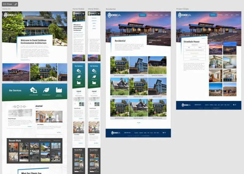 website design for architecture firm